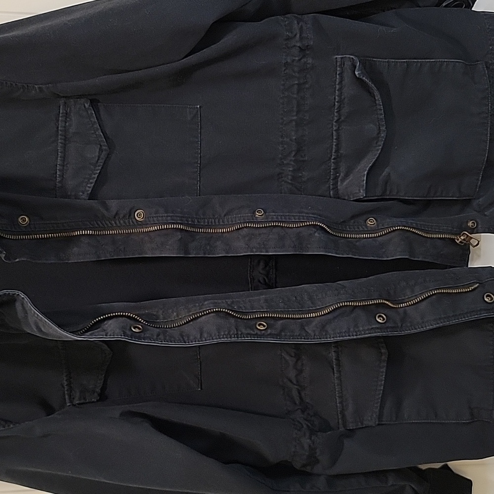 Levi Strauss & Co Cargo Military Black Lightweight Jacket Size XL - Picture 9 of 11
